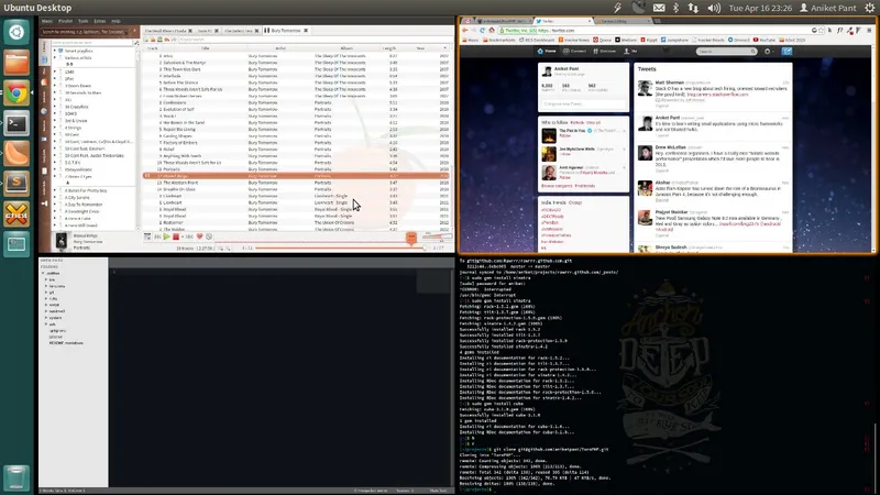 My workspace